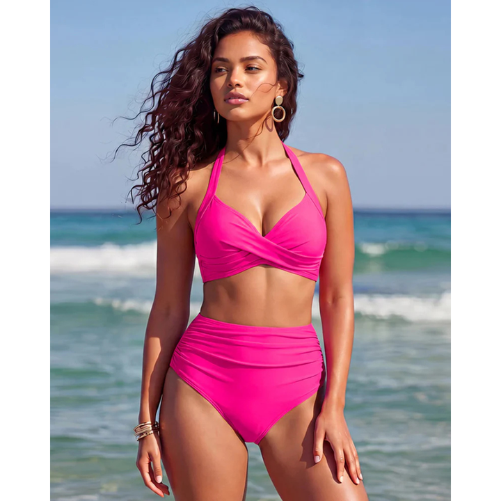 Simone - Bikini taille haute tummy control 1+1 gratuit
