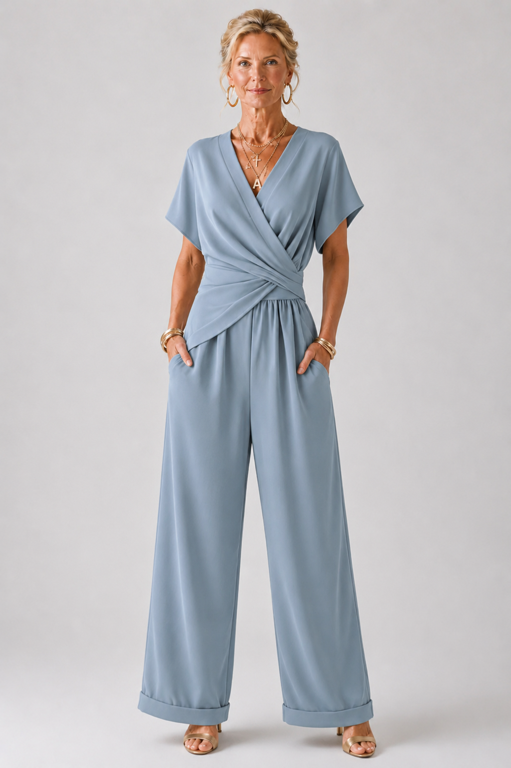 Corinne - Ensemble pantalon d’été