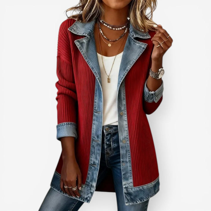 Simone - Veste légère indigo