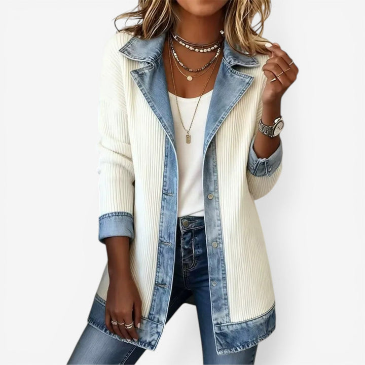 Simone - Veste légère indigo