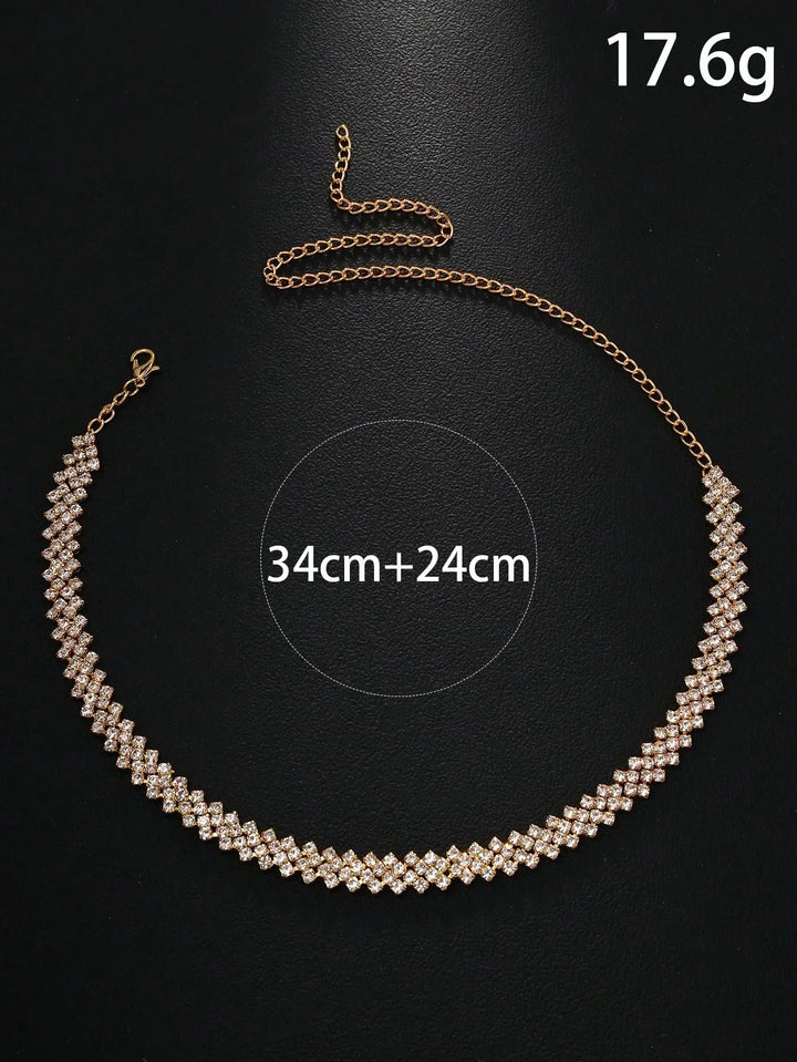 Collier Élégant en Strass