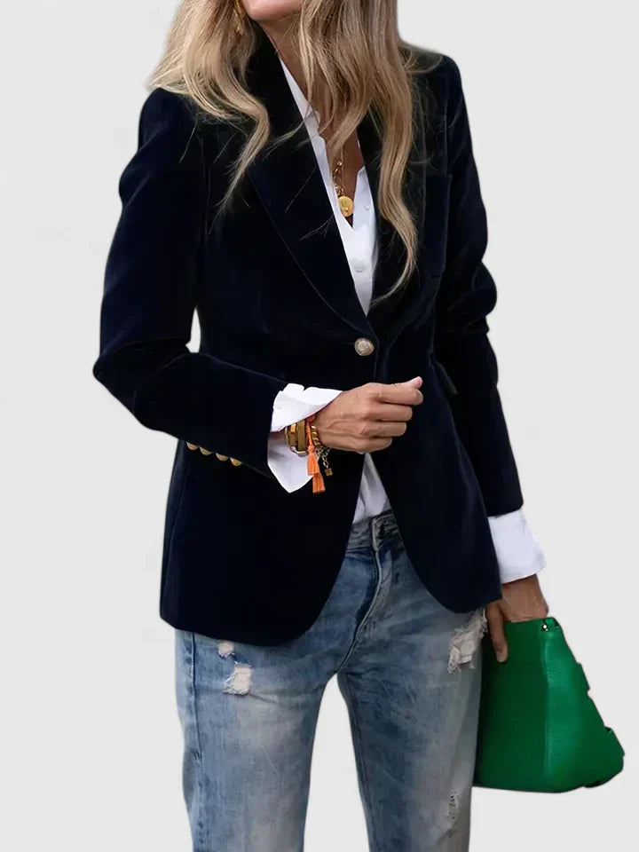 Iréna™ — Blazer élégant au style intemporel