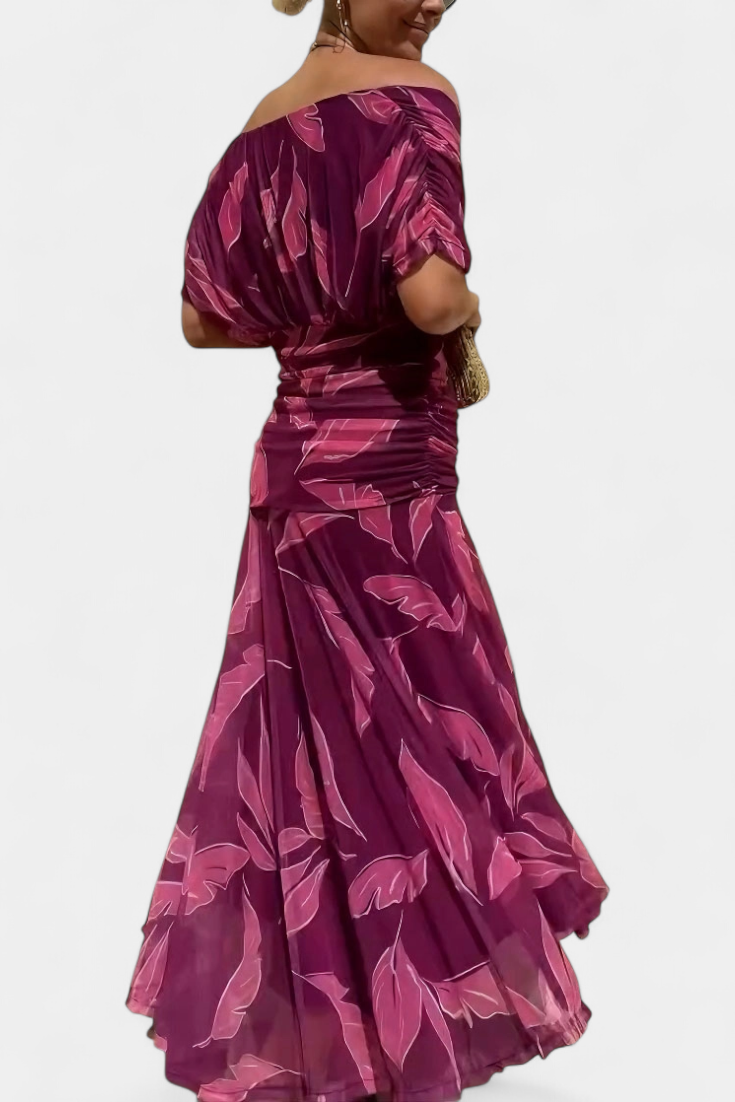 Alizée™ — Robe florale à grâce aérienne