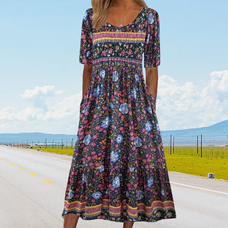 Julie™ — Robe bohème élégante et confortable