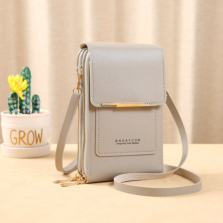 Aurélie™ — Sac bandoulière sécurisé tactile élégant